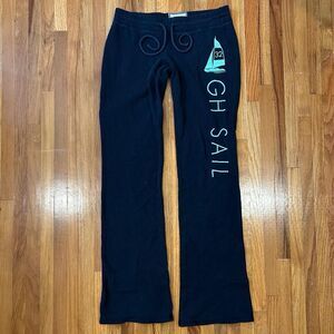 Gilly hicks low rise flare sweatpants